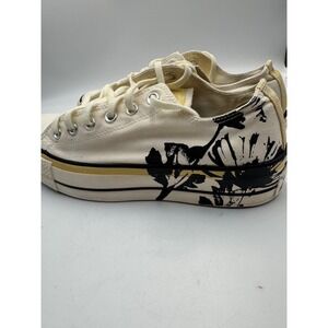 Converse Chuck Taylor All Star Move Platform Floral Cream Black Womens 9.5